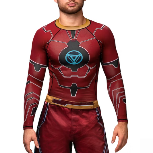 Marvel's Iron Man Long Sleeve Rash Guard - Hayabusa