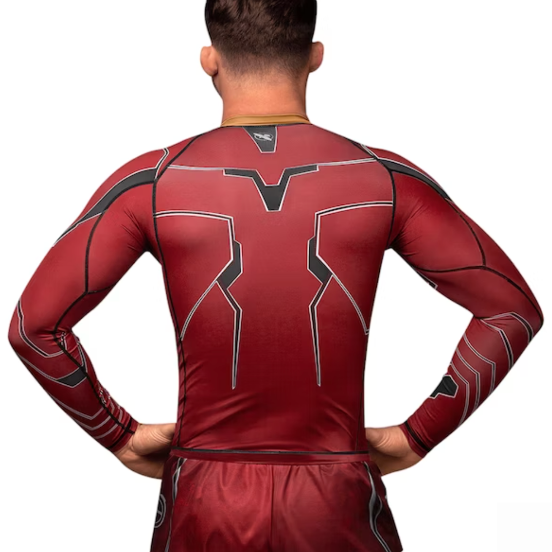 Marvel's Iron Man Long Sleeve Rash Guard - Hayabusa