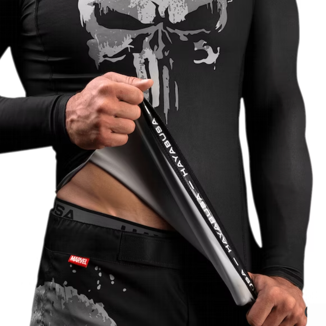 Marvel's The Punisher Long Sleeve Rash Guard - Hayabusa