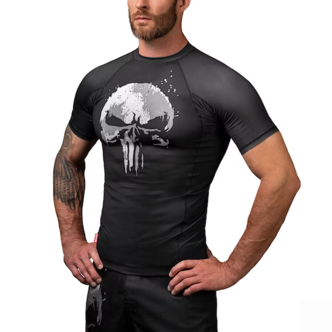 Marvel's The Punisher Short Sleeve Rash Guard - Hayabusa