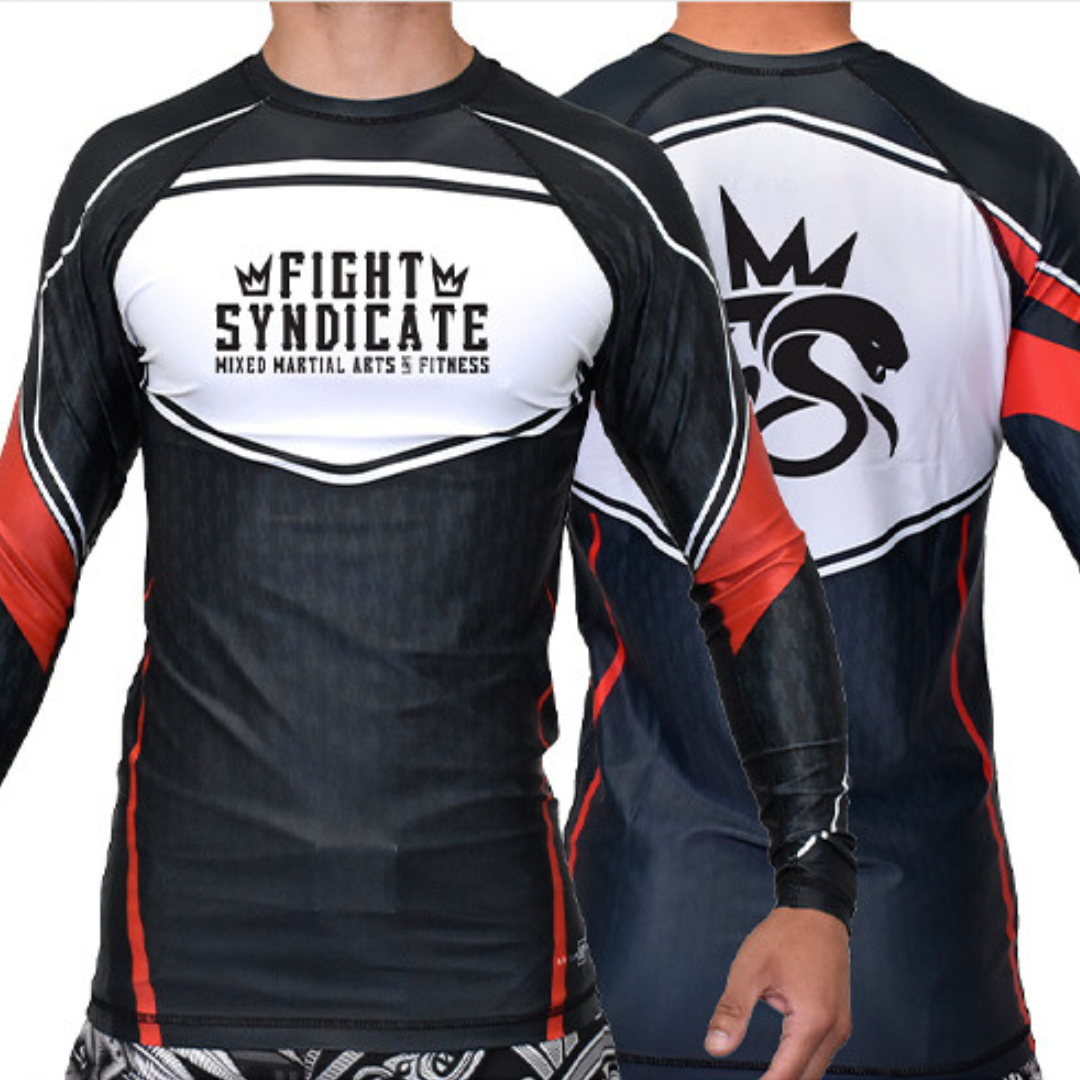 Fight Syndicate Ranked Long Sleeve Rash Guard