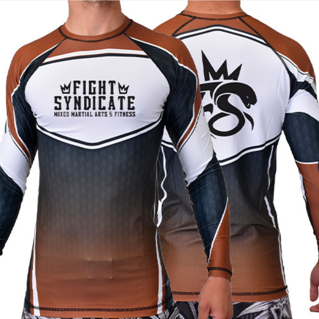 Fight Syndicate Ranked Long Sleeve Rash Guard