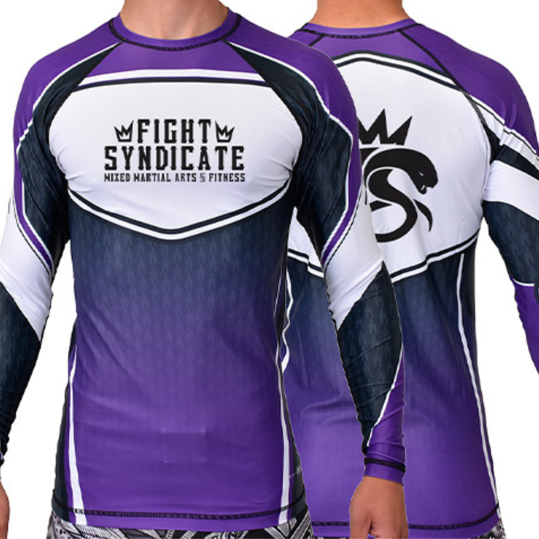 Fight Rash Guard Fight Syndicate Ranked Long Sleeve Rash Guard